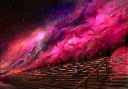 Image result for Anime Galaxy Red
