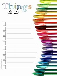 Image result for Things to Do List Template Printable