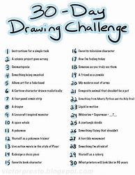 Image result for 30-Day Drawing Challenge Pinterest