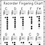 Image result for Baroque Alto Recorder Finger Chart