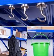 Image result for Magnetic Hooks for Garage