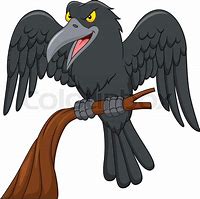 Image result for Angry Raven Clip Art