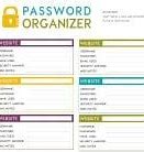 Image result for Small Password Book Organizer