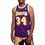 Image result for Shaquille O'Neal Lakers Jersey