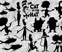 Image result for Cat in the Hat Silhouette Umbrella