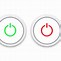 Image result for Red Toggle Button Icon