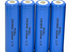 Image result for 18650 Battery PNG