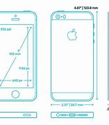 Image result for iPhone 5S Measurements Cm
