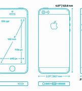 Image result for iPhone 5S Size Dimensions