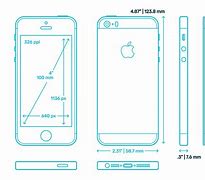 Image result for iPhone 5S Dimension Drawing