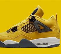 Image result for Yellow Jordan 4S