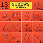 Image result for iPhone 5C Screw Diagram