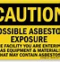 Image result for New Asbestos Symbol