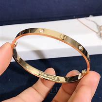 Image result for Cartier Love Bracelet with Diamonds