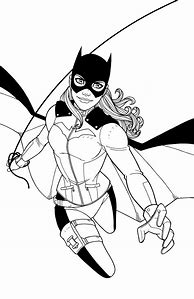 Image result for Batman Batgirl Drawing