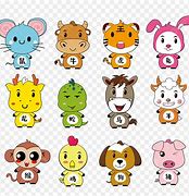 Image result for Cartoon Chinese Zodiac Animals 12