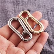 Image result for Small Blue Carabiner Clip