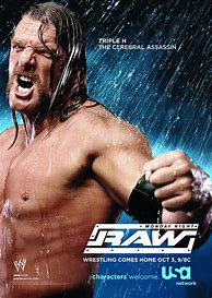 Image result for WWE Raw Poster