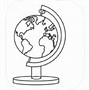 Image result for Map of the World Line Drawing Free Download