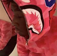 Image result for Pink BAPE Hoodie