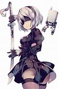 Image result for Nier Automata 2B Hair