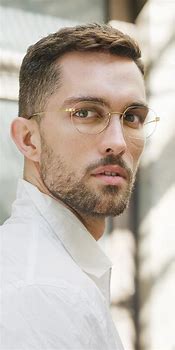 Image result for Men's Rimless Eyeglasses Frames