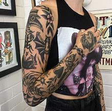 Image result for Patches Sleeve Tattoo