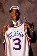 Image result for Allen Iverson Draft Day Pictures