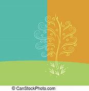 Image result for Apple Tree Silhouette