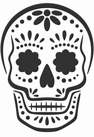 Image result for Sugar Skull Stencil Patterns
