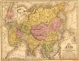 Image result for antique maps asia