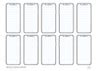 Image result for iPhone X Wireframe Grid Template