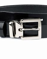 Image result for One Inch Black Genuine Leather Belt