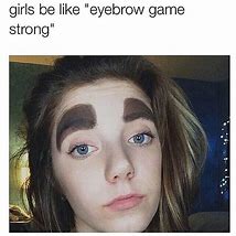 Image result for Demon Eyebrow Meme