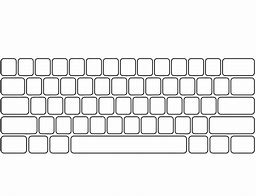 Image result for Printable Paper Keyboard