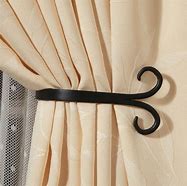 Image result for Outdoor Decorative Metal Curtain Tie Backs