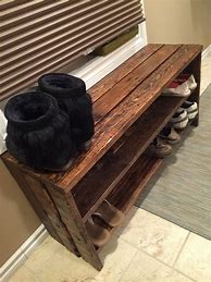 Image result for Wood Pallet Shoe Rack DIY