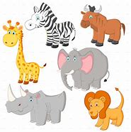 Image result for African Jungle Animals Cartoon