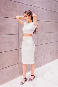 Image result for Two Piece Bodycon Dress