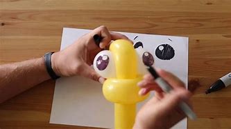 Image result for Balloon Face Drawing