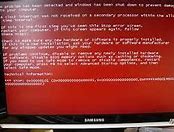 Image result for Laptop Red Screen