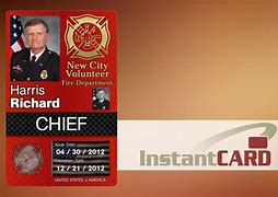 Image result for Fake Firefighter ID