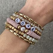 Image result for Love Bead Bracelet