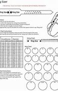 Image result for Printable Woman Ring Size Chart PDF