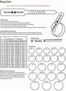 Image result for Printable Ring Size Chart Guide