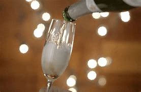 Image result for New Year Lady Champagne