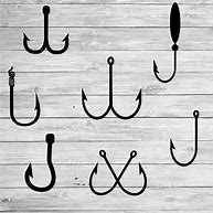 Image result for Fish Hook Silhouette