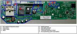 Image result for Washing Machine PCB Diagram