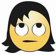 Image result for Emoji Faces Girl Hair