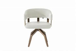 Image result for Modern White Leather Swivel Chair